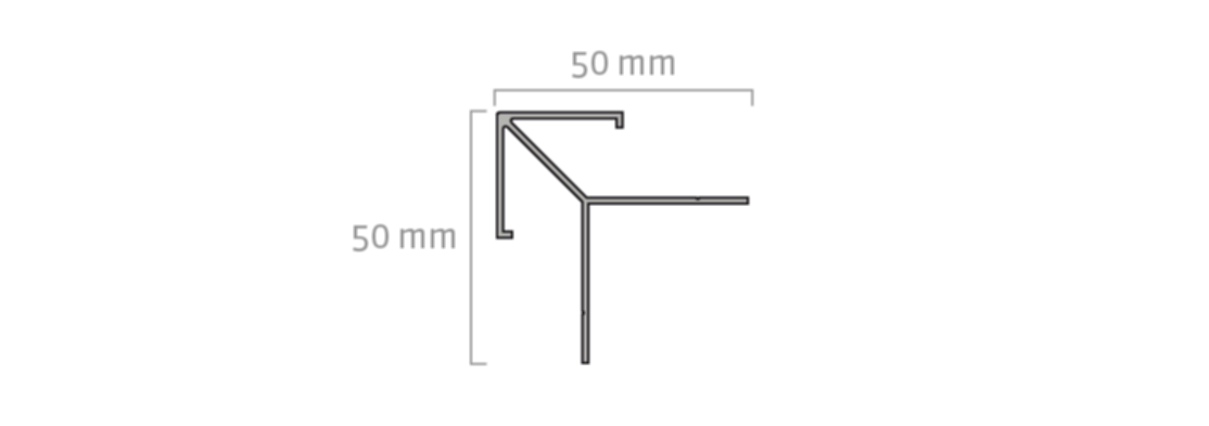 Finishing 9322
 Outside corner