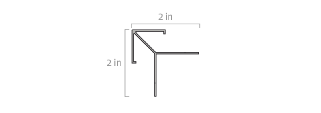 Finishing 9322
 Outside corner
