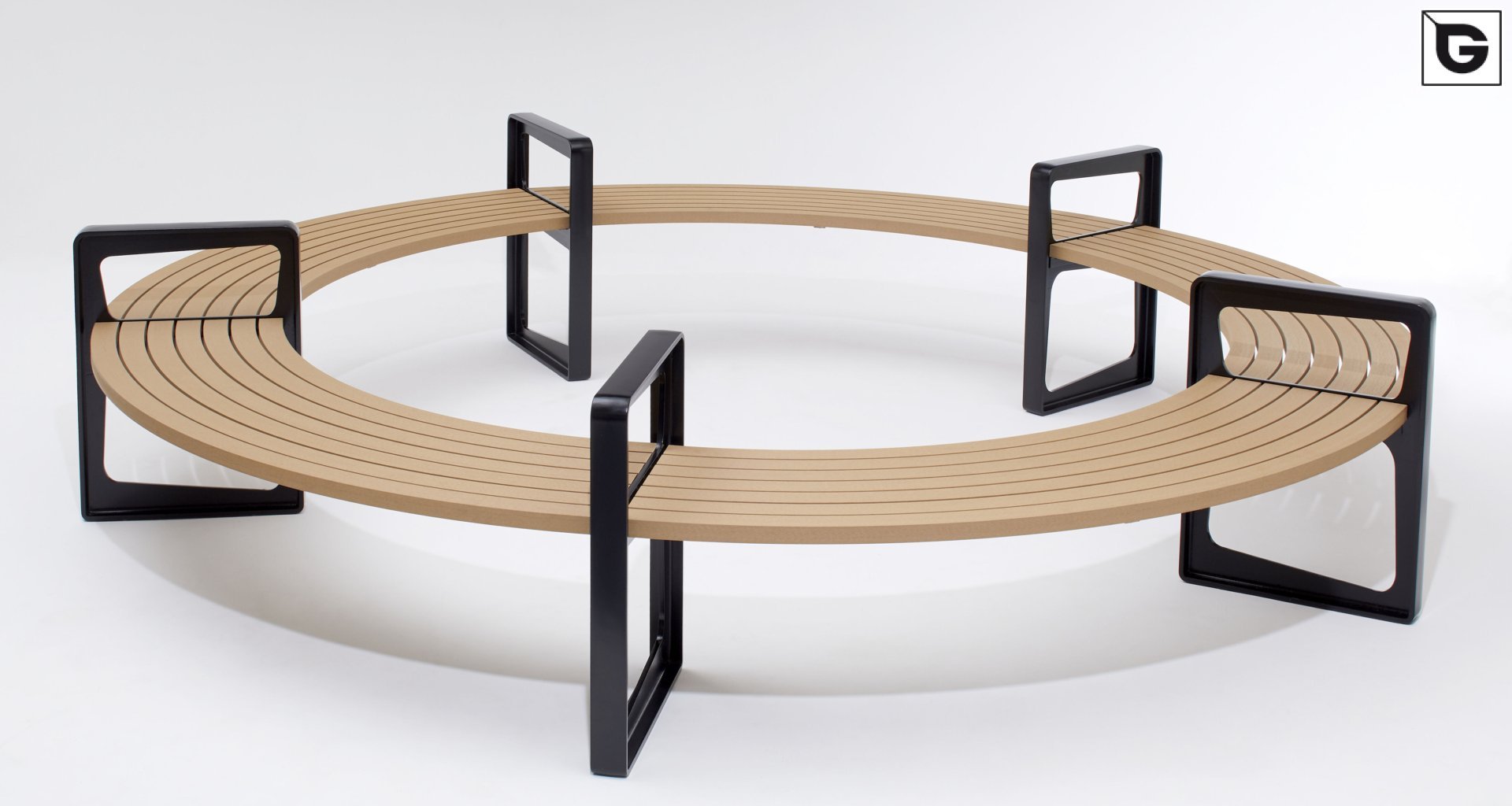 Einrichtungen_Straßenausstattung_Gebogene Profilen