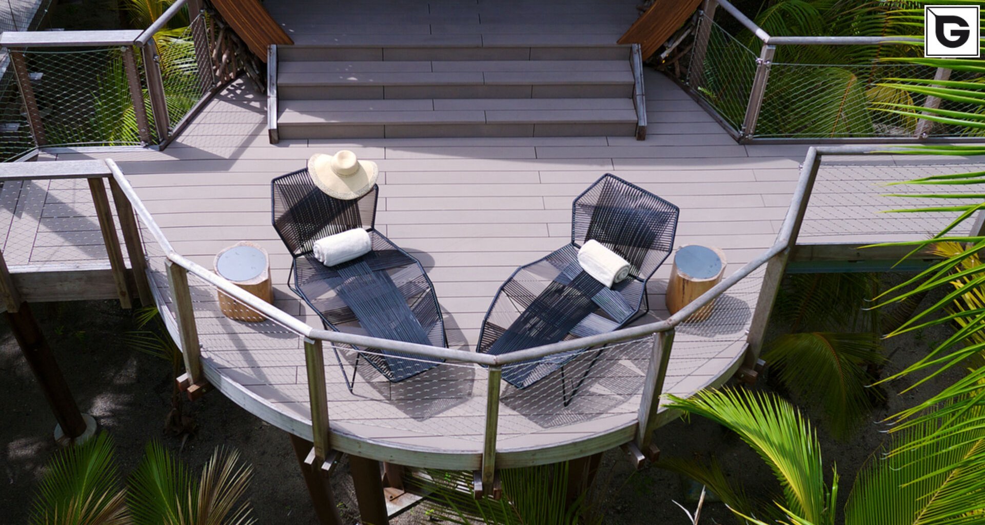 Restaurant und Hotelgewerbe_Brücken, Rampen, Gehweg_Vorzeigeprojekte - WPC holz 