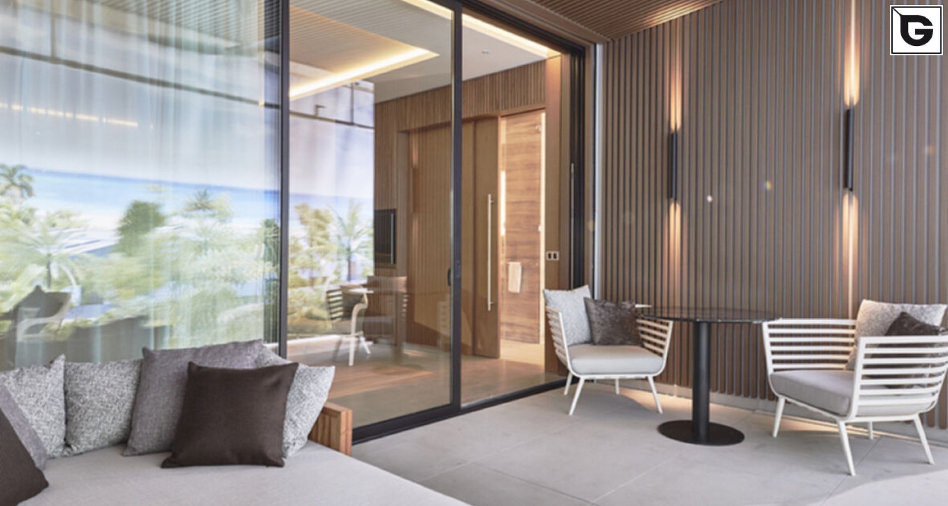 Restaurant und Hotelgewerbe_Vertical Sonnenschutz, jalousien_Vorzeigeprojekte - Hybrid holz