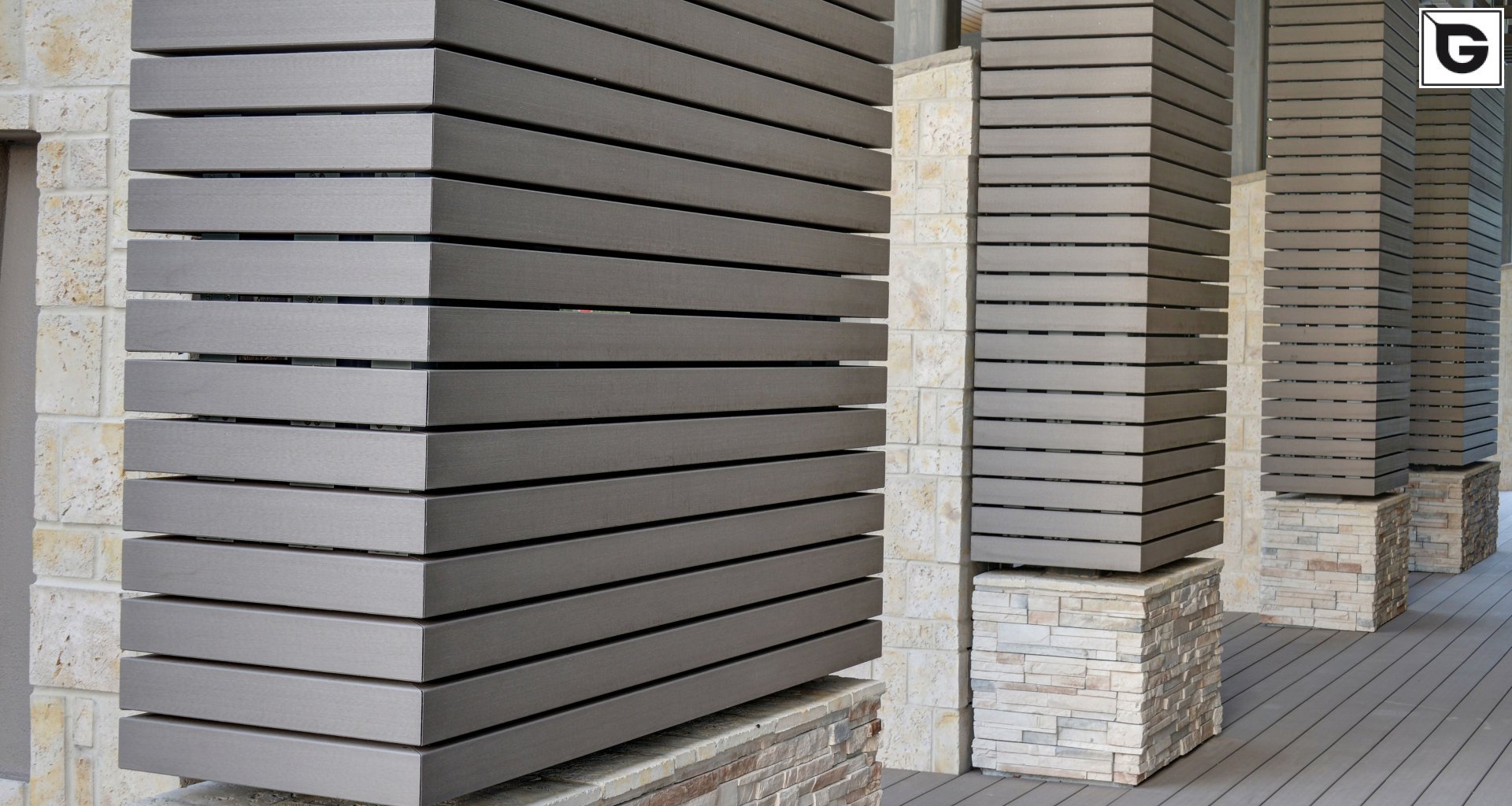 Institutionelle Einrichtungen_Horizontal Sonnenschutz, jalousien_Vorzeigeprojekte - Hybrid holz