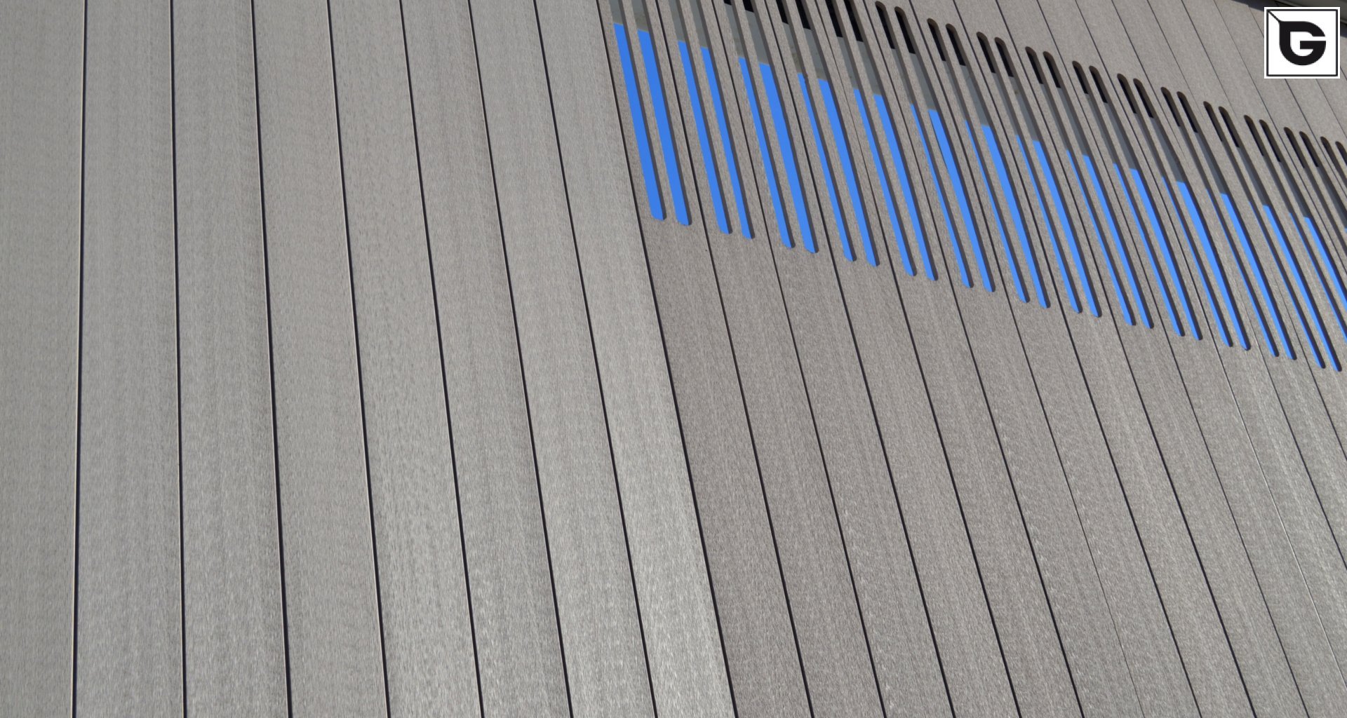 Institutionelle Einrichtungen_Fassadenverkleidung - vertikal_Ausstellung, Museum