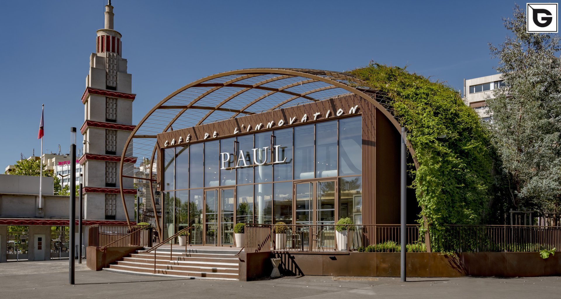 Institutionelle Einrichtungen_Offene Fassadenverkleidung - verti._Ausstellung, Museum