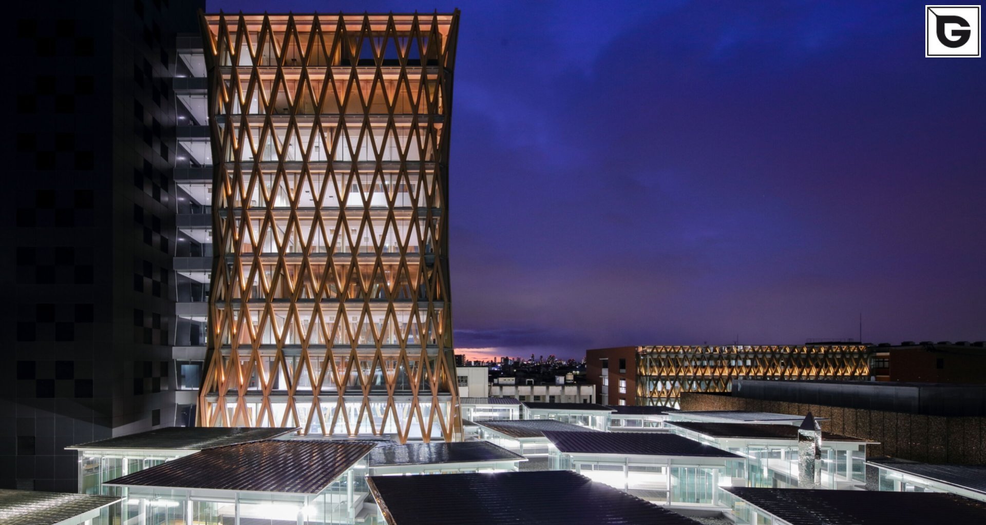 Institutionelle Einrichtungen_Vorhangfassade_Vorzeigeprojekte - Hybrid holz