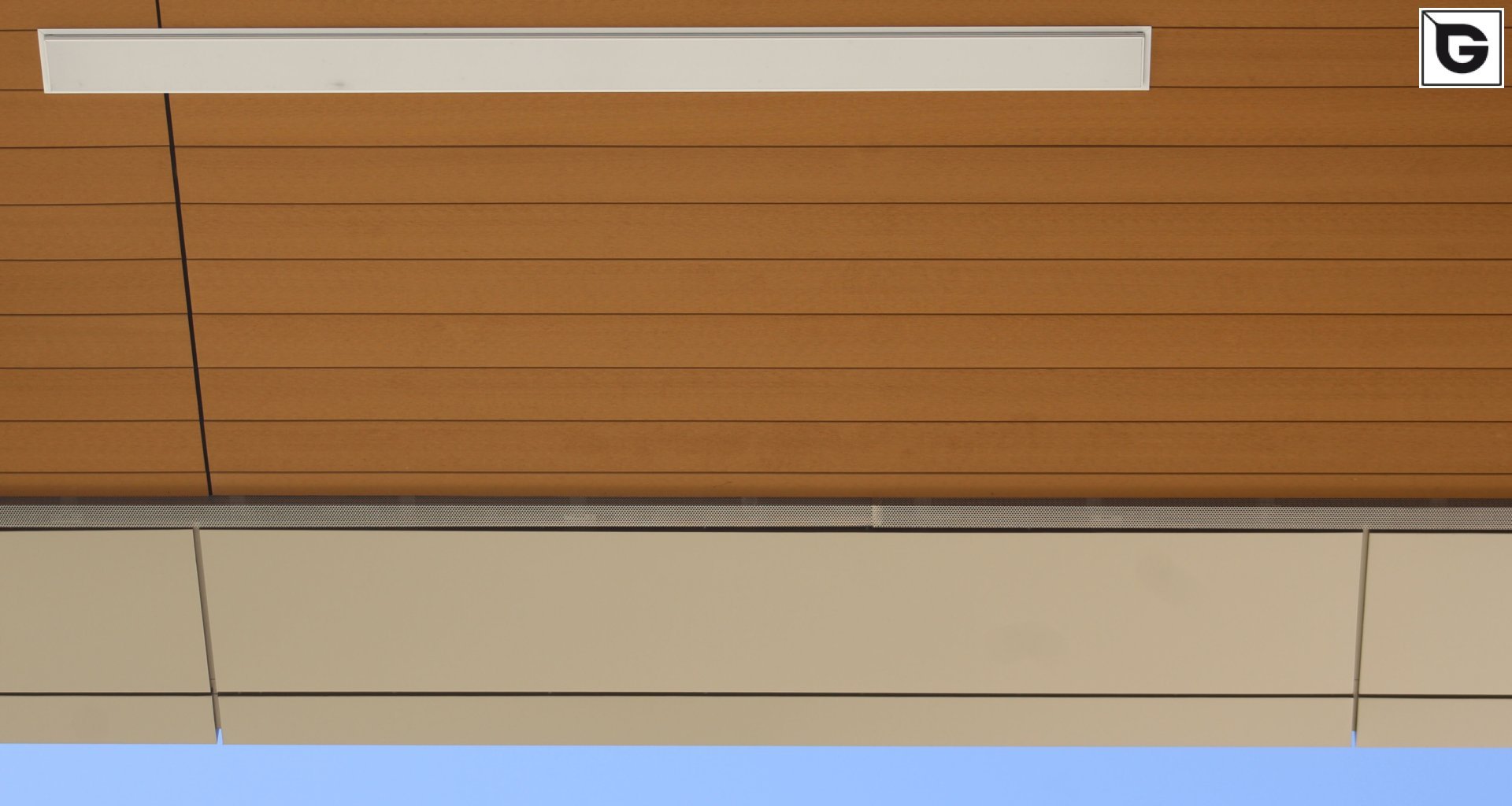 Institutionelle Einrichtungen_Dachuntersicht_Gebogene Profilen