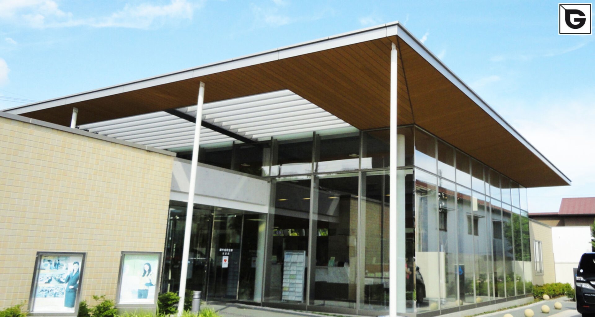 Kaufmännische Gebäude_Dachuntersicht_Finanzielle Institution