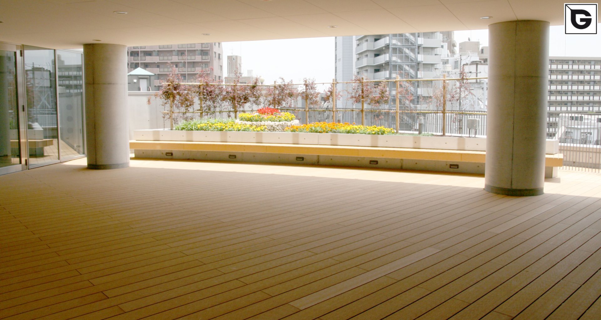 Kaufmännische Gebäude_Terrasse Gewerbliche Nutzung_Finanzielle Institution