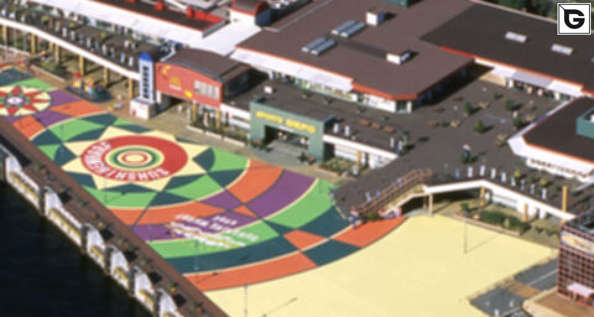 Kaufmännische Gebäude_Terrasse Gewerbliche Nutzung_Einkaufszentrum