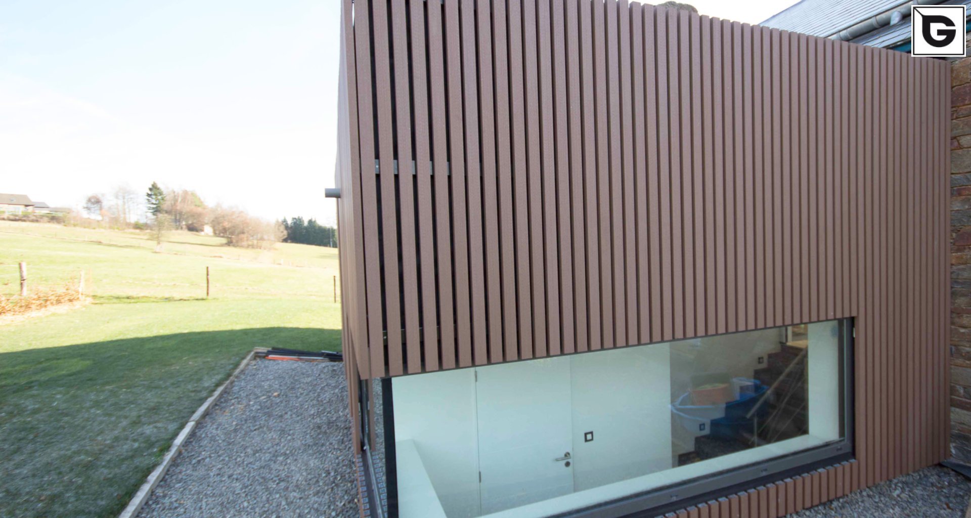 Privathaus_Offene Fassadenverkleidung - verti._Privatresidenz