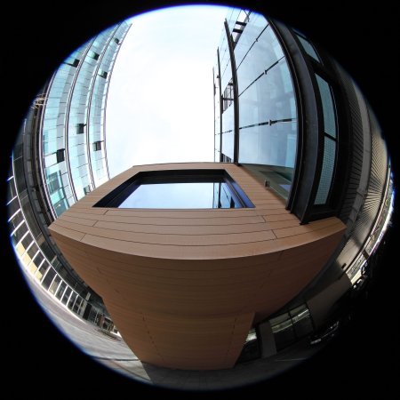 Verwaltungsgebäude_Fassadenverkleidung - horizontal_Büros